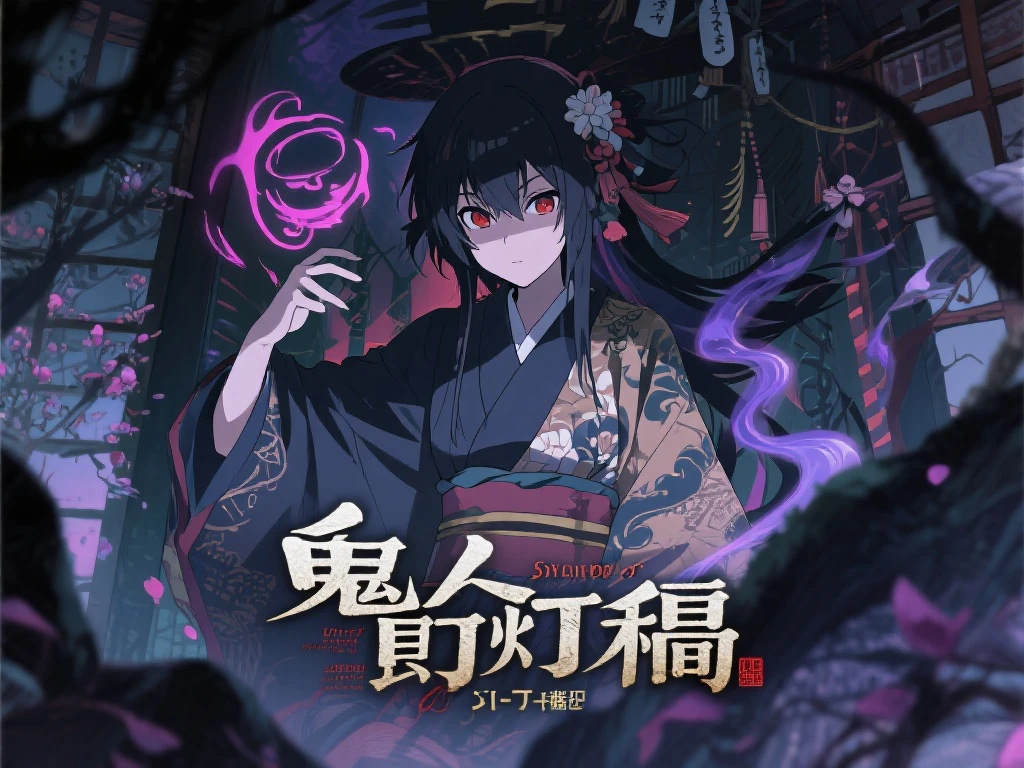 唯美和风奇幻巨作《鬼人幻灯抄》动画定档3月31日！全新PV震撼发布