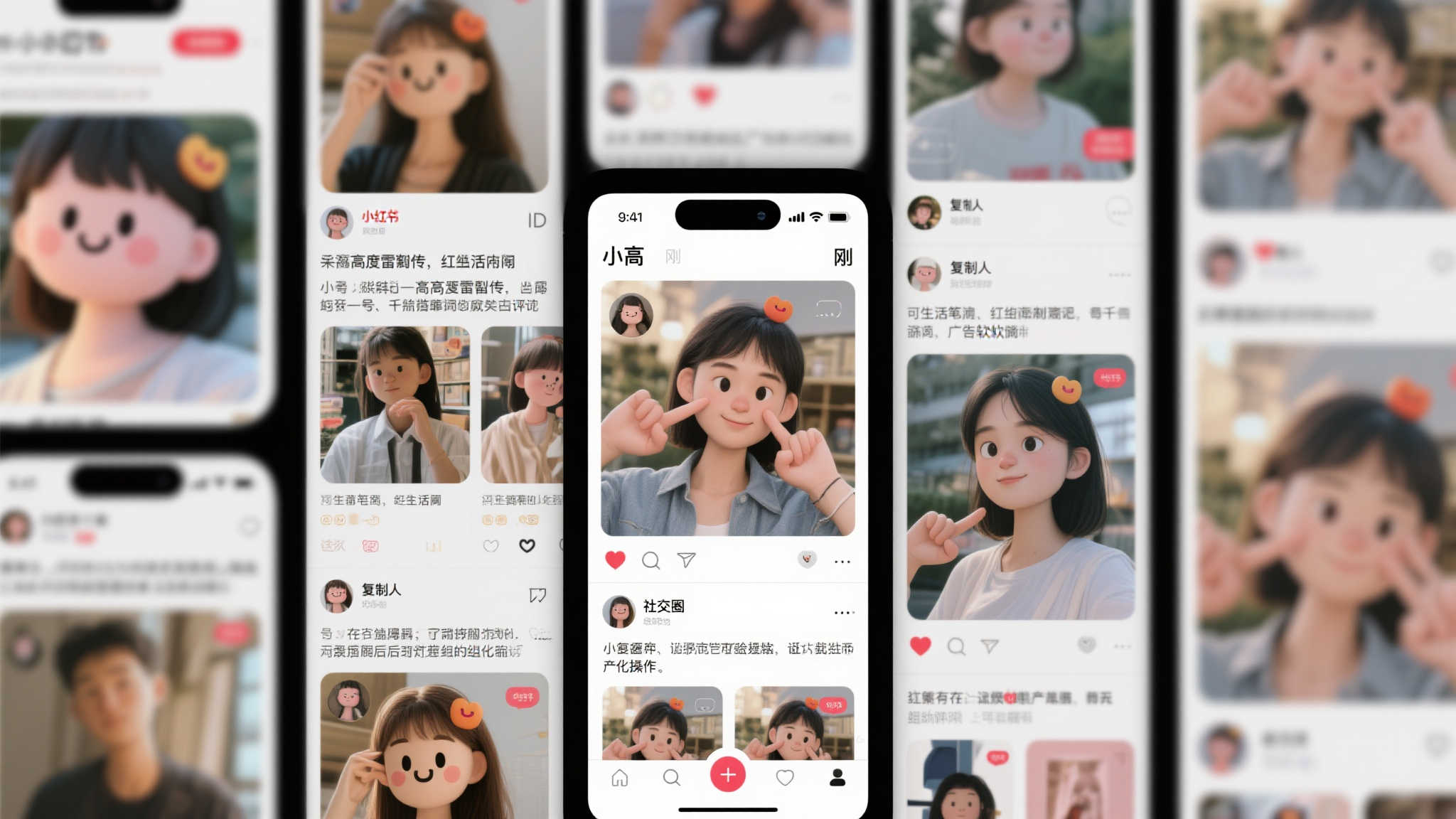 小红书惊现“小高和刚”复制人现象：仿佛神秘组织，太诡异了！