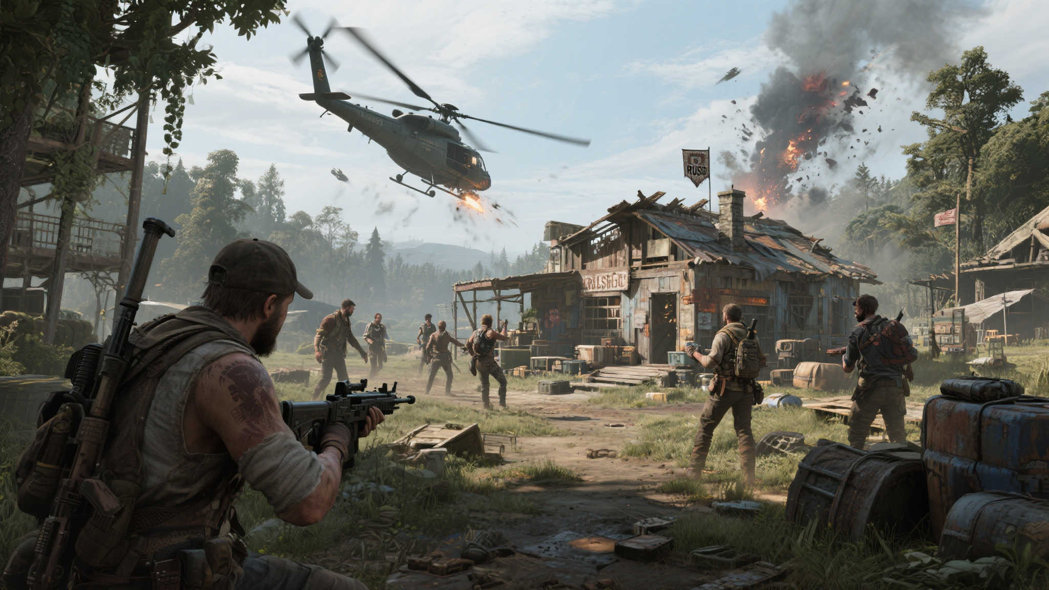 生存沙盒经典〈Rust〉上市十二载全球销量突破2000万